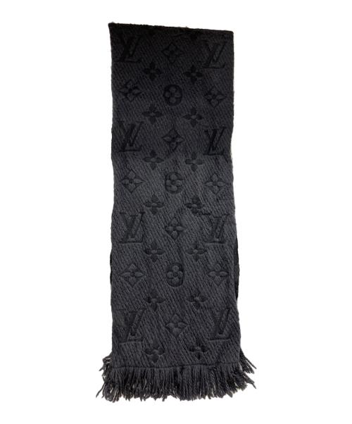 LOUIS VUITTON（ルイ ヴィトン）LOUIS VUITTON (ルイ ヴィトン) エシャルプ・ロゴマニア ブラックの古着・服飾アイテム