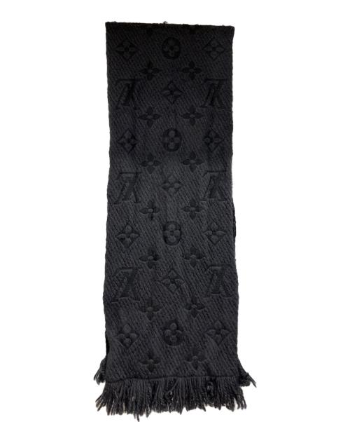 LOUIS VUITTON（ルイ ヴィトン）LOUIS VUITTON (ルイ ヴィトン) エシャルプ・ロゴマニア ブラックの古着・服飾アイテム