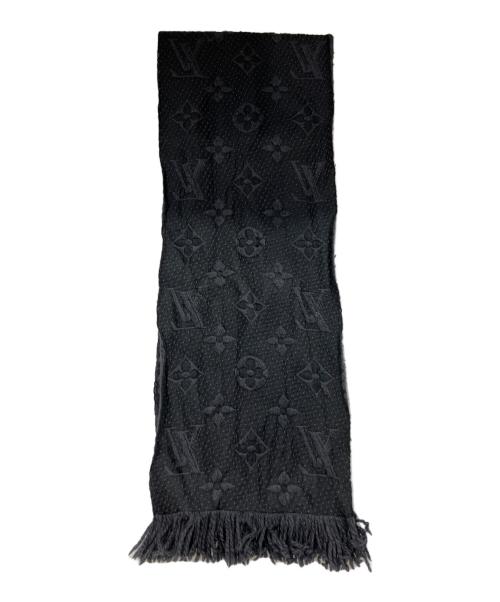 LOUIS VUITTON（ルイ ヴィトン）LOUIS VUITTON (ルイ ヴィトン) エシャルプ・ロゴマニア ブラックの古着・服飾アイテム