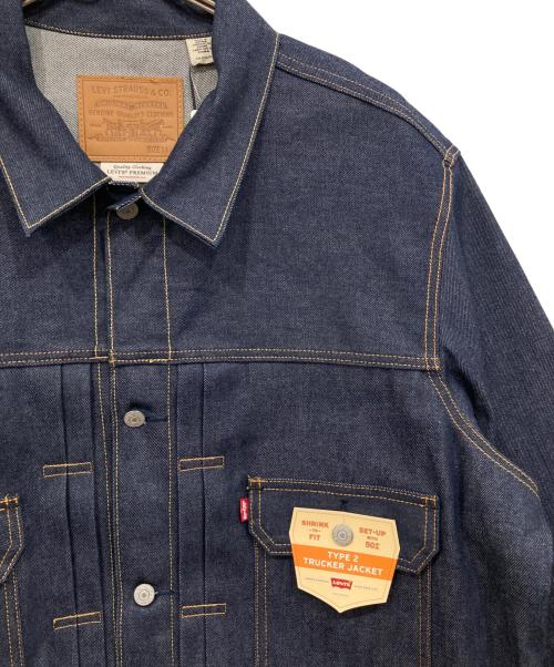 LEVI'S PReMIUM（リーバイス プレミアム）LEVI'S PReMIUM (リーバイスプレミアム) 2ndタイプデニムトラッカージャケット インディゴ サイズ:XXL 未使用品の古着・服飾アイテム