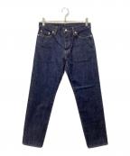 ordinary fitsオーディナリーフィッツ）の古着「5POCKET ROLL UP DENIM one wash」｜インディゴ
