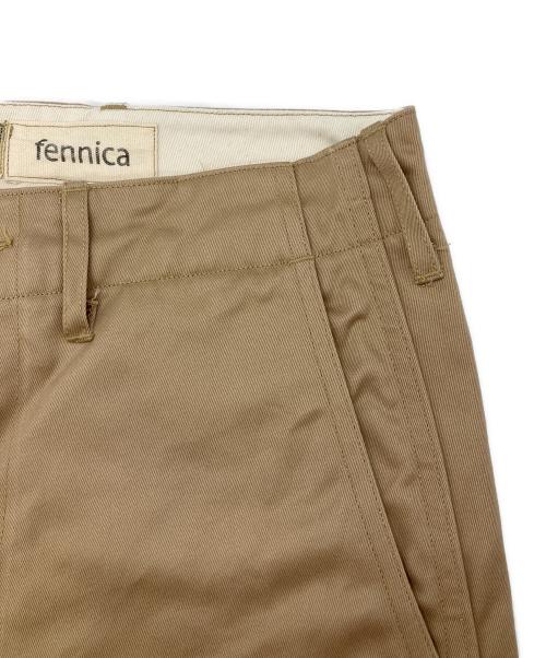 fennica（フェニカ）fennica (フェニカ) Buzz Rickson's (バズリクソンズ) シンチバック チノパン カーキ サイズ:71㎝(W28)の古着・服飾アイテム