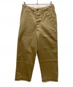 orSlowオアスロウ）の古着「VINTAGE FIT ARMY TROUSERS」｜カーキ