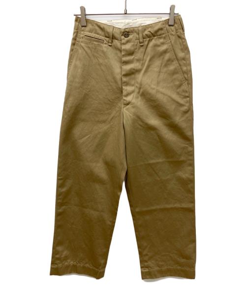 orSlow（オアスロウ）orSlow (オアスロウ) VINTAGE FIT ARMY TROUSERS カーキ サイズ:XS 未使用品の古着・服飾アイテム