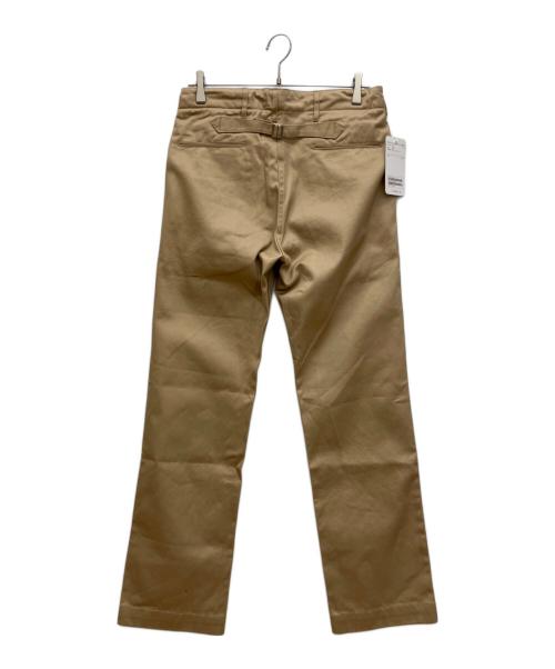 fennica（フェニカ）fennica (フェニカ) Buzz Rickson's (バズリクソンズ) シンチバック チノパン カーキ サイズ:71cm (W28) 未使用品の古着・服飾アイテム