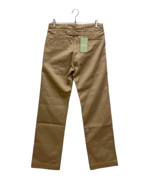 fennica（フェニカ）fennica (フェニカ) Buzz Rickson's (バズリクソンズ) シンチバック チノパン カーキ サイズ:71cm (W28) 未使用品の古着・服飾アイテム