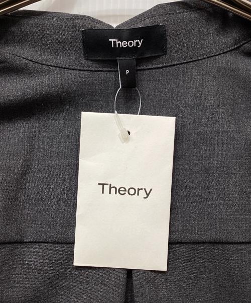 theory（セオリー）theory (セオリー) Traceable Wool Boxy SS PKT SH グレー サイズ:P 未使用品の古着・服飾アイテム