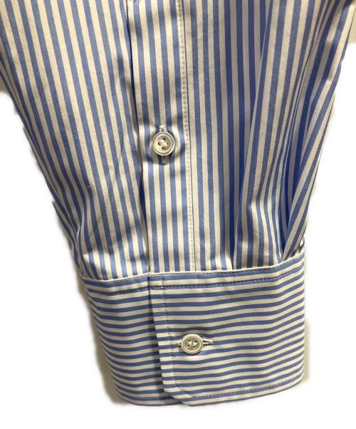 theory（セオリー）theory (セオリー) Stripe Shirting BF Shirt ブルー サイズ:Ｓの古着・服飾アイテム