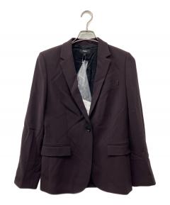 中古・古着通販】theory (セオリー) Powder Crepe Collarless JKT N