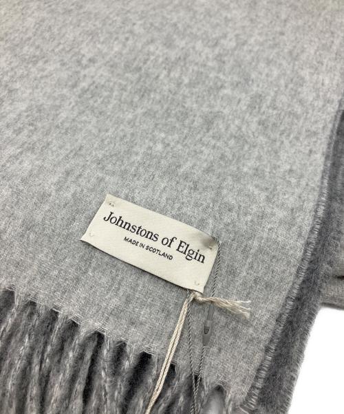 JOHNSTONS OF ELGIN（ジョンストンズオブエルガン）JOHNSTONS OF ELGIN (ジョンストンズオブエルガン) Johnstons Double Face Cashmere Scarf 未使用品の古着・服飾アイテム