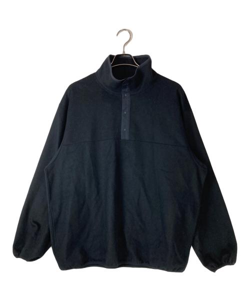 MARKA（マーカ）MARKA (マーカ) HALF SNAP PULL OVER ブラック サイズ:2の古着・服飾アイテム