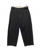 MARKAマーカ）の古着「SIDE ADJUST TROUSERS ORGANIC COTTON DRILL」｜ブラック