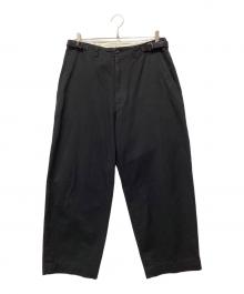 MARKA（マーカ）の古着「SIDE ADJUST TROUSERS ORGANIC COTTON DRILL」｜ブラック