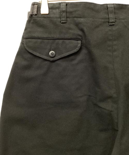 MARKA（マーカ）MARKA (マーカ) SIDE ADJUST TROUSERS ORGANIC COTTON DRILL ブラック サイズ:2の古着・服飾アイテム