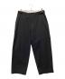 MARKA（マーカ）の古着「SIDE ADJUST TROUSERS ORGANIC COTTON DRILL」｜ブラック