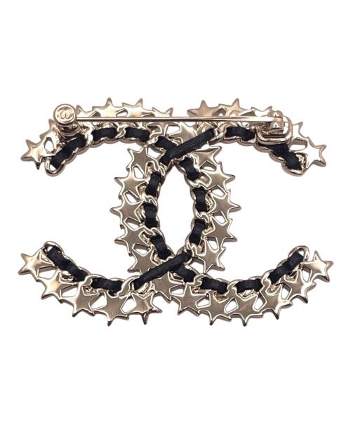CHANEL（シャネル）CHANEL (シャネル) ココマーク スター モチーフ ブローチの古着・服飾アイテム
