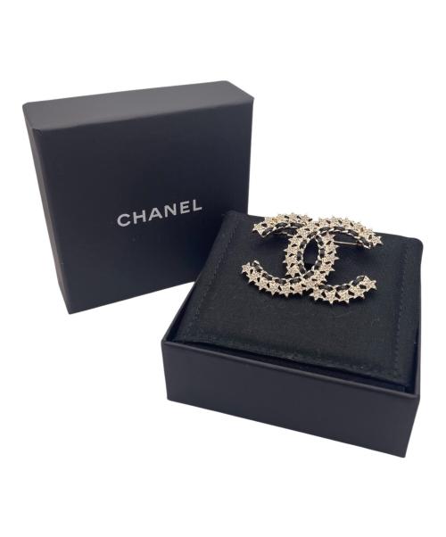 CHANEL（シャネル）CHANEL (シャネル) ココマーク スター モチーフ ブローチの古着・服飾アイテム