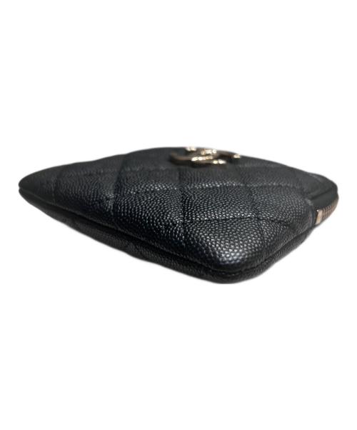 CHANEL（シャネル）CHANEL (シャネル) ココマークマトラッセコインケース ブラック サイズ:‐の古着・服飾アイテム