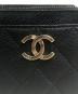 中古・古着 CHANEL (シャネル) ココマークマトラッセコインケース ブラック サイズ:‐：140000円