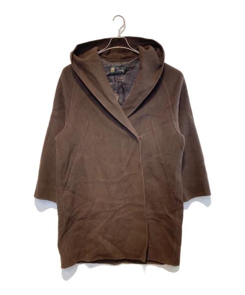 Curensology（カレンソロジー）Curensology (カレンソロジー) マンテコリバーショールコート ブラウン サイズ:FREEの古着・服飾アイテム