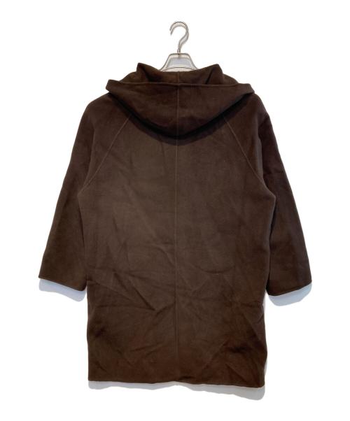 Curensology（カレンソロジー）Curensology (カレンソロジー) マンテコリバーショールコート ブラウン サイズ:FREEの古着・服飾アイテム
