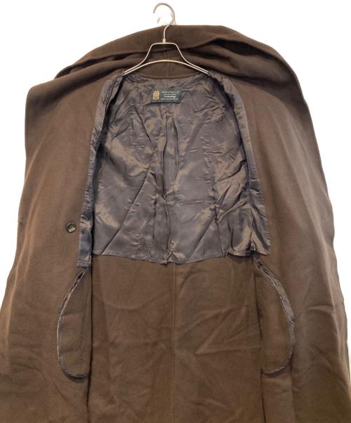 Curensology（カレンソロジー）Curensology (カレンソロジー) マンテコリバーショールコート ブラウン サイズ:FREEの古着・服飾アイテム