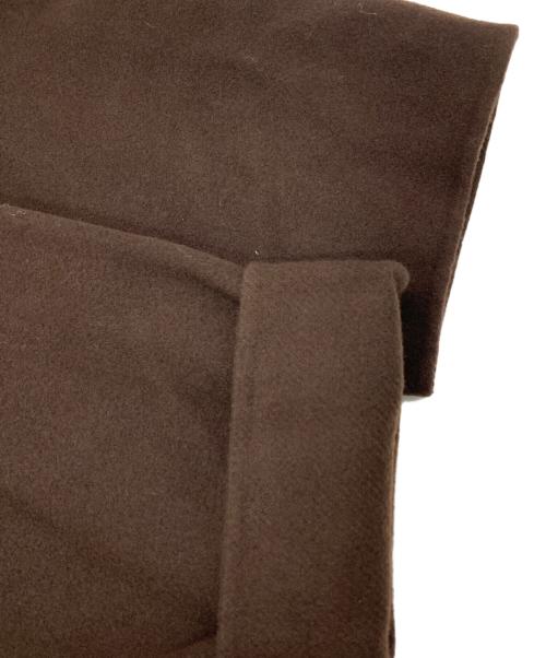 Curensology（カレンソロジー）Curensology (カレンソロジー) マンテコリバーショールコート ブラウン サイズ:FREEの古着・服飾アイテム