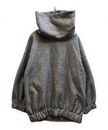 LE PHIL（ル フィル）の古着「ニードルパンチジャージーハイネック」｜グレー