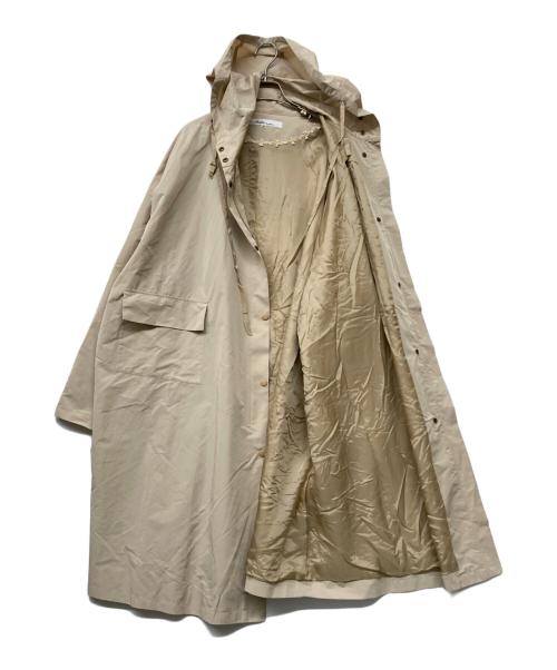 bilitis dix-sept ans（ビリティスディセッタン）bilitis dix-sept ans (ビリティスディセッタン) Hooded Big Coat ベージュ サイズ:36の古着・服飾アイテム