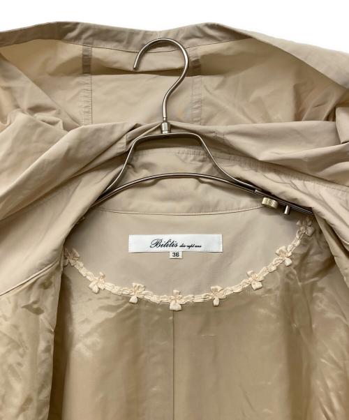 bilitis dix-sept ans（ビリティスディセッタン）bilitis dix-sept ans (ビリティスディセッタン) Hooded Big Coat ベージュ サイズ:36の古着・服飾アイテム