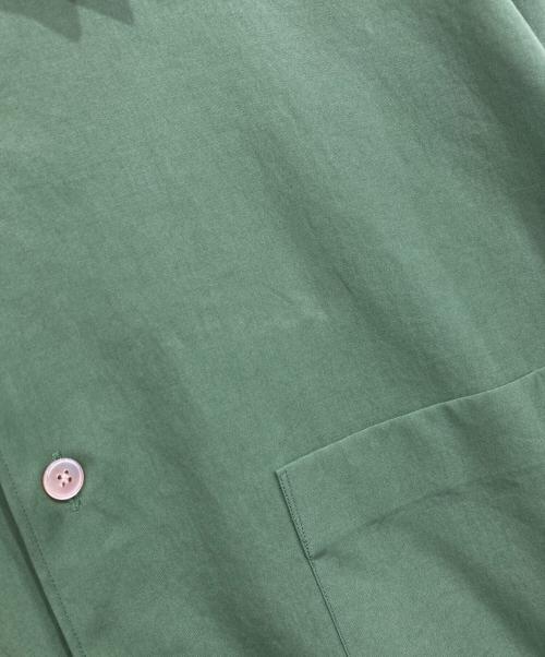 AURALEE（オーラリー）AURALEE (オーラリー) WASHED FINX TWILL ONE-PIECE グリーン サイズ:1の古着・服飾アイテム