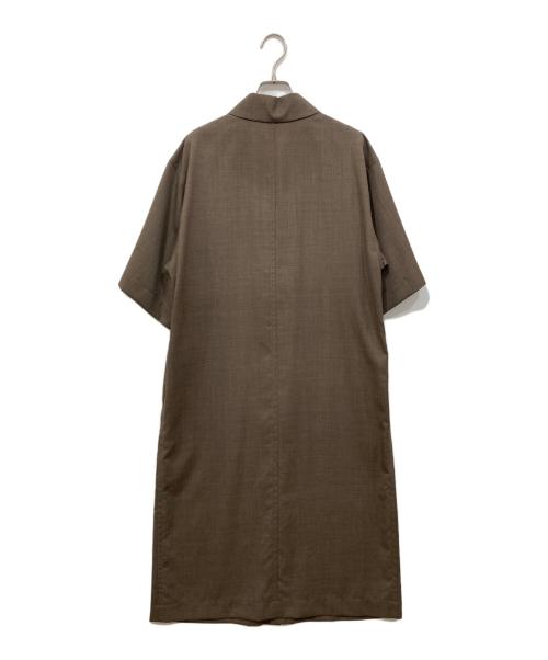 AURALEE（オーラリー）AURALEE (オーラリー) TROPICAL WOOL ONE‐PIECE ブラウン サイズ:1の古着・服飾アイテム
