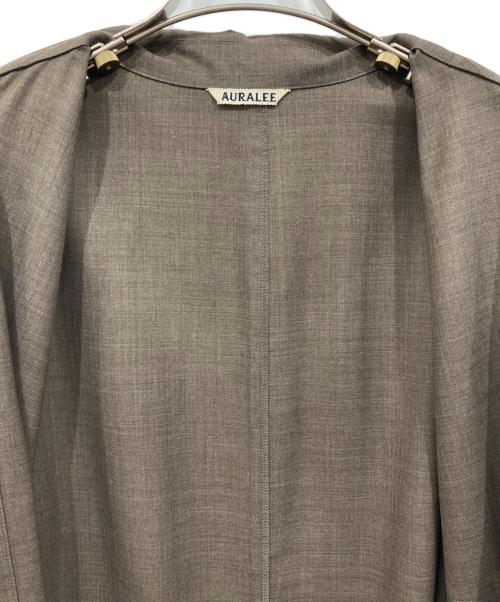 AURALEE（オーラリー）AURALEE (オーラリー) TROPICAL WOOL ONE‐PIECE ブラウン サイズ:1の古着・服飾アイテム