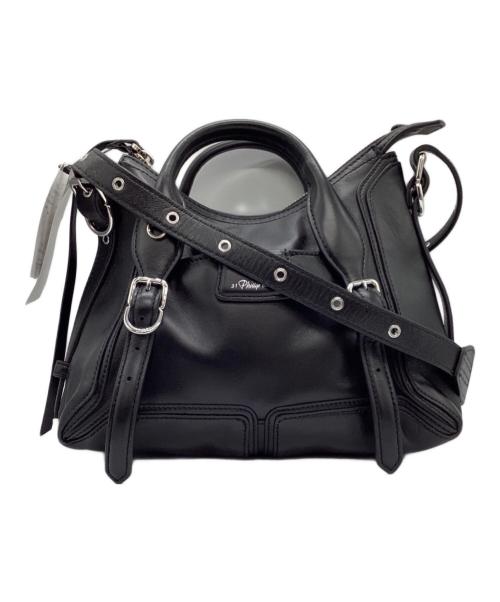 3.1 phillip lim（スリーワンフィリップリム）3.1 phillip lim (スリーワンフィリップリム) PASHLI MOTO レザーバッグ ブラック 未使用品の古着・服飾アイテム