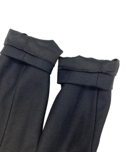 ANAYI（アナイ）ANAYI (アナイ) ツイルジャージペプラムジャケット ネイビー サイズ:36の古着・服飾アイテム