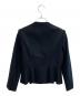 ANAYI (アナイ) ツイルジャージペプラムジャケット ネイビー サイズ:36：9000円