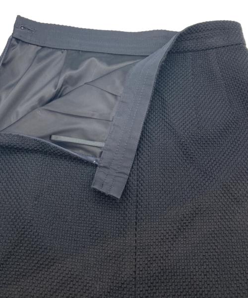 ANAYI（アナイ）ANAYI (アナイ) ウールプリペラタイト スカート ネイビー サイズ:36の古着・服飾アイテム