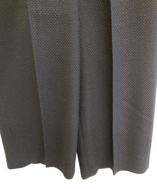 ANAYI（アナイ）ANAYI (アナイ) ウールプリペラワイドパンツ ネイビー サイズ:36の古着・服飾アイテム