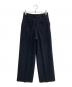 ANAYI (アナイ) ウールプリペラワイドパンツ ネイビー サイズ:36：8000円