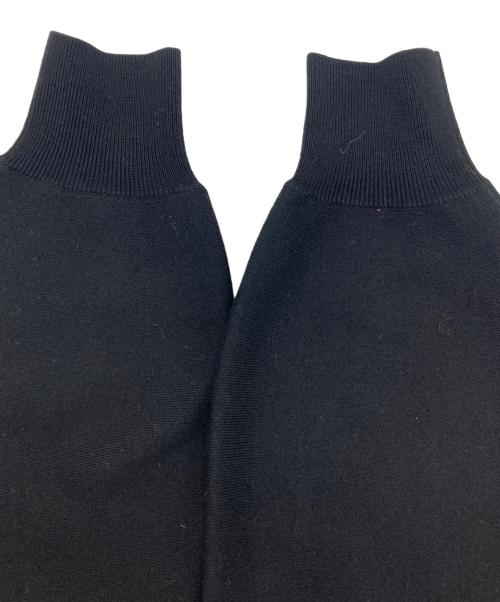 ANAYI（アナイ）ANAYI (アナイ) メリノウールビジューカーディガン ブラック サイズ:38の古着・服飾アイテム