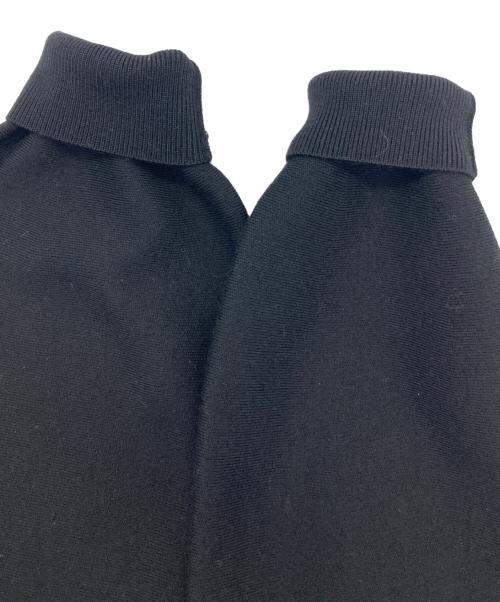 ANAYI（アナイ）ANAYI (アナイ) メリノウールビジューカーディガン ブラック サイズ:38の古着・服飾アイテム