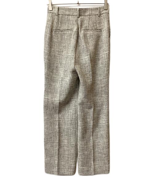 ANAYI（アナイ）ANAYI (アナイ) ブッチャーツイードパンツ ホワイト サイズ:36 未使用品の古着・服飾アイテム