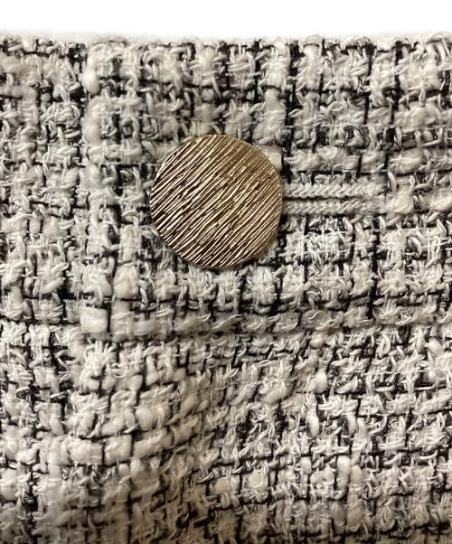 ANAYI（アナイ）ANAYI (アナイ) ブッチャーツイードパンツ ホワイト サイズ:36 未使用品の古着・服飾アイテム