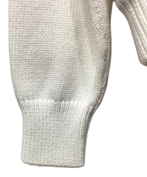 ANAYI（アナイ）ANAYI (アナイ) ホワイトラメツイードコンビ カーディガン ホワイト サイズ:38の古着・服飾アイテム