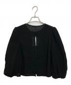 ANAYIアナイ）の古着「シアードットブルゾン」｜ブラック