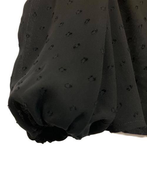 ANAYI（アナイ）ANAYI (アナイ) シアードットブルゾン ブラック サイズ:36 未使用品の古着・服飾アイテム