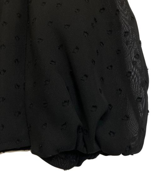 ANAYI（アナイ）ANAYI (アナイ) シアードットブルゾン ブラック サイズ:36 未使用品の古着・服飾アイテム