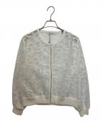 ANAYIアナイ）の古着「レースブルゾン」｜ホワイト