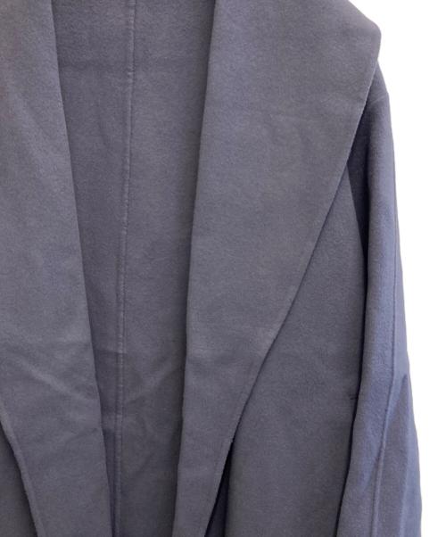 ANAYI（アナイ）ANAYI (アナイ) シャルムリバーショールロングコート ブルー サイズ:36 未使用品の古着・服飾アイテム
