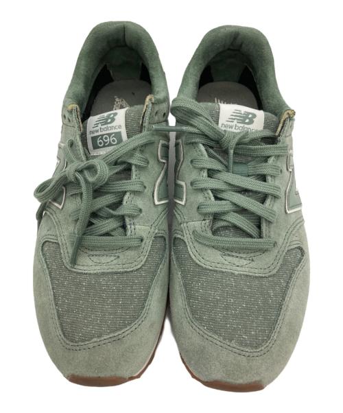 NEW BALANCE（ニューバランス）NEW BALANCE (ニューバランス) スニーカー グリーン サイズ:24の古着・服飾アイテム